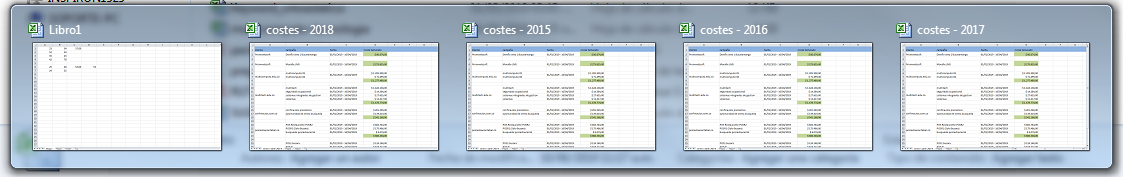 pasar de un excel a otro